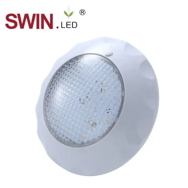 Lumina de piscină montată pe perete din plastic